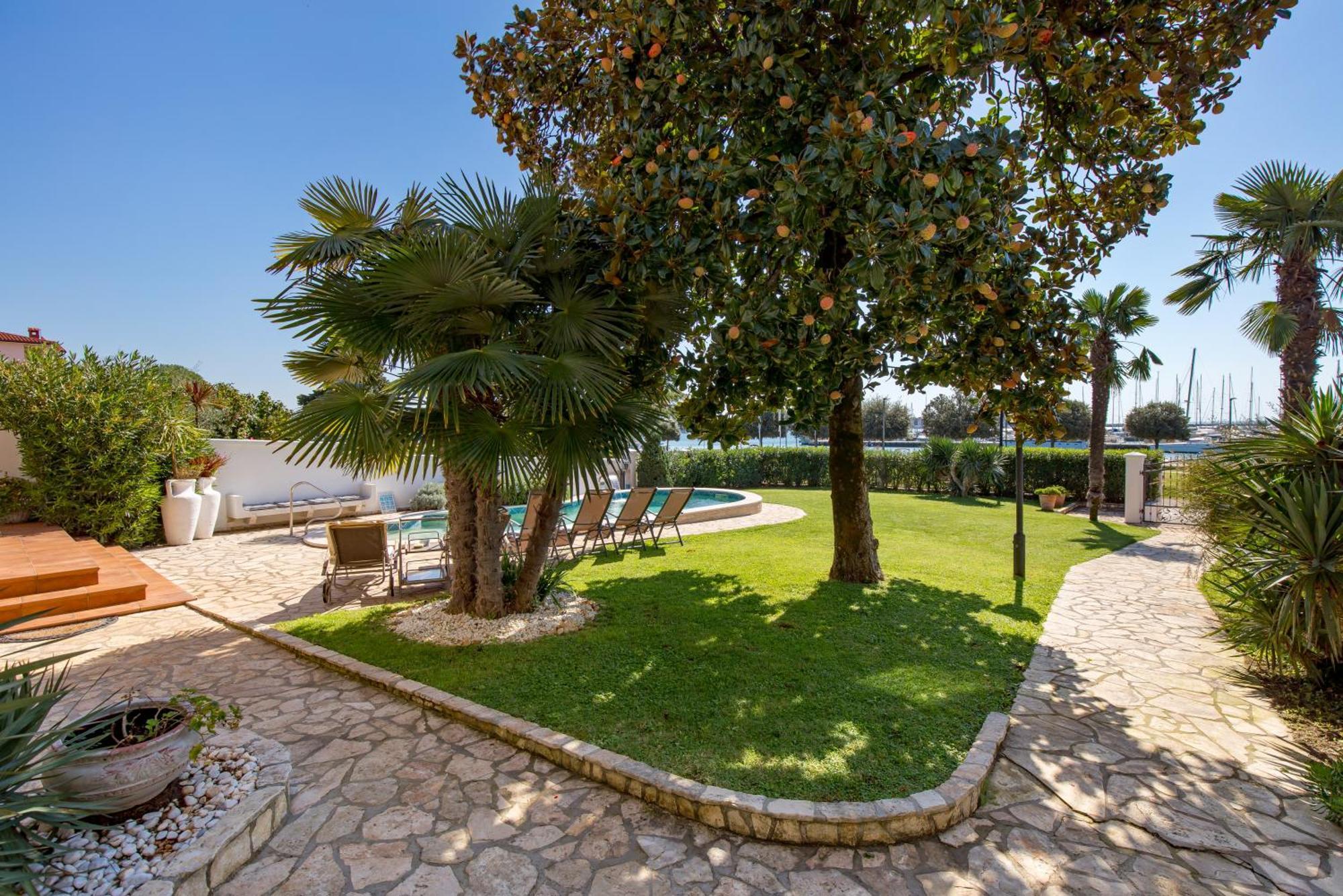 Villa Magnolia Umag Exterior foto