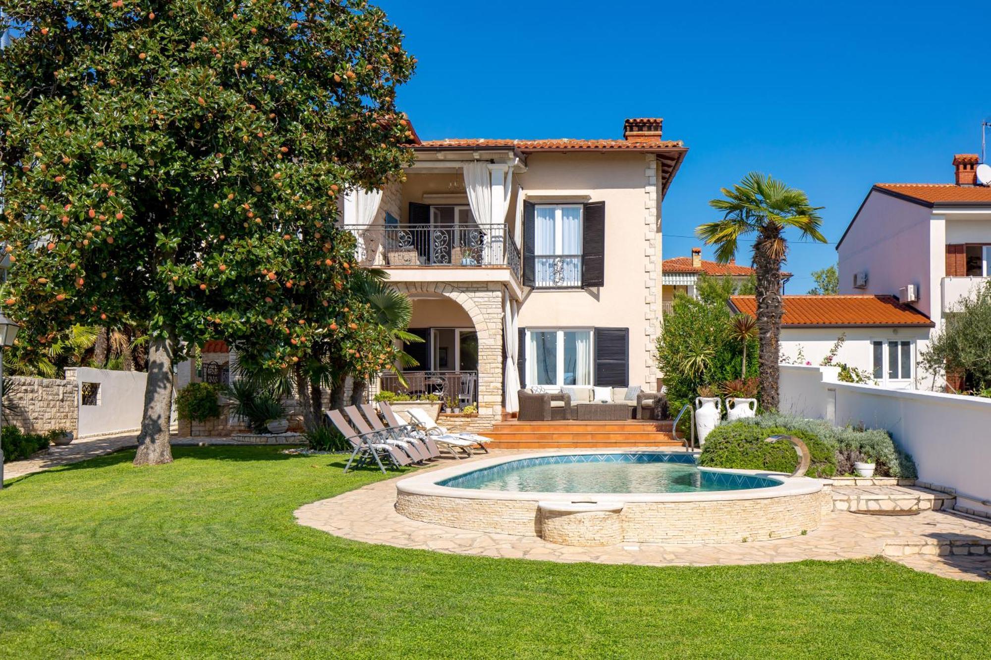 Villa Magnolia Umag Exterior foto